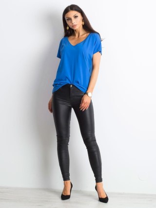 T-shirt RV-TS-4832.10P ciemny niebieski XS