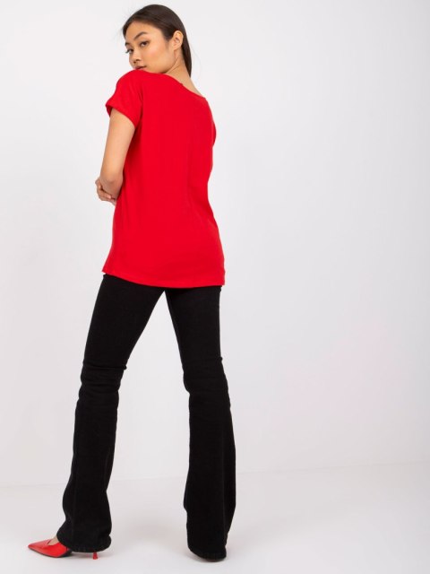 T-shirt RV-TS-4832.14P czerwony M T-shirt RV-TS-4832.14P czerwony M
