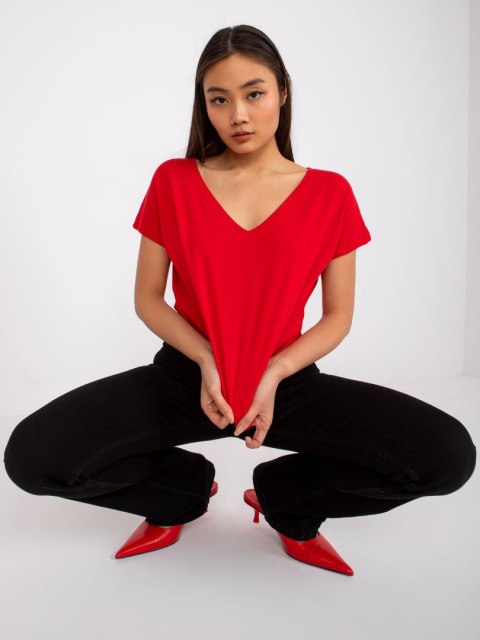 T-shirt RV-TS-4832.14P czerwony S T-shirt RV-TS-4832.14P czerwony S