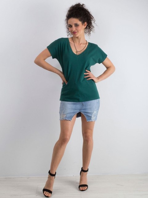 T-shirt RV-TS-4832.35P ciemny zielony L T-shirt RV-TS-4832.35P ciemny zielony L