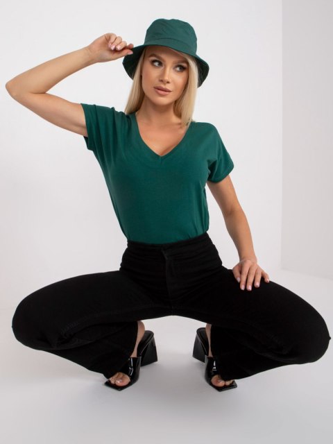 T-shirt RV-TS-4832.35P ciemny zielony M T-shirt RV-TS-4832.35P ciemny zielony M