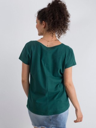 T-shirt RV-TS-4832.35P ciemny zielony XS