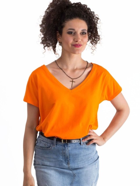 T-shirt RV-TS-4832.39P pomarańczowy L T-shirt RV-TS-4832.39P pomarańczowy L
