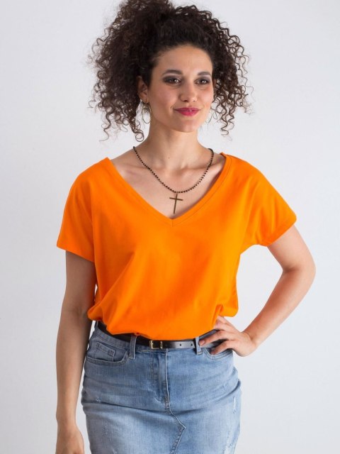 T-shirt RV-TS-4832.39P pomarańczowy L T-shirt RV-TS-4832.39P pomarańczowy L