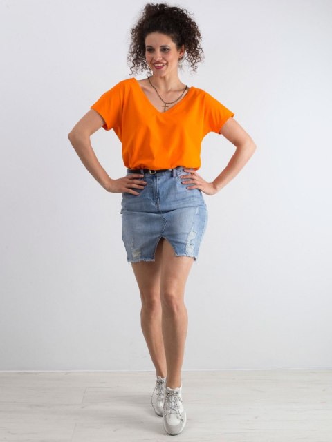 T-shirt RV-TS-4832.39P pomarańczowy S T-shirt RV-TS-4832.39P pomarańczowy S