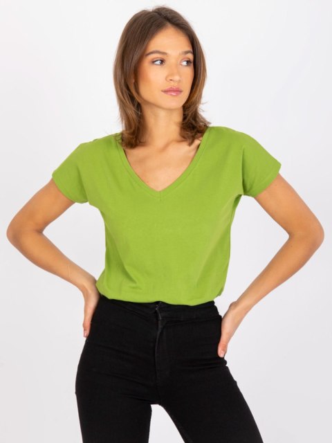 T-shirt RV-TS-4832.42P jasny zielony S T-shirt RV-TS-4832.42P jasny zielony S