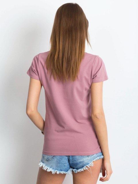 T-shirt RV-TS-4837.28P ciemny różowy XS