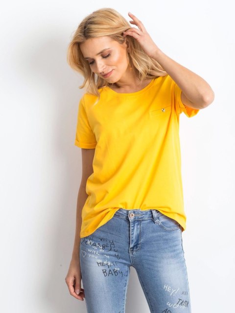 T-shirt RV-TS-4838.14P jasny pomarańczowy XL T-shirt RV-TS-4838.14P jasny pomarańczowy XL