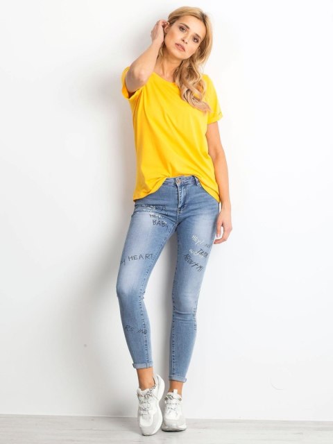 T-shirt RV-TS-4838.14P jasny pomarańczowy M T-shirt RV-TS-4838.14P jasny pomarańczowy M