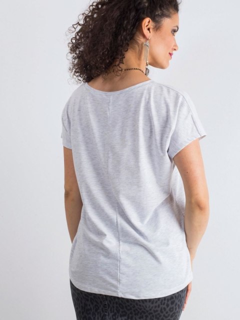 T-shirt RV-TS-4832.27P jasny szary M T-shirt RV-TS-4832.27P jasny szary M