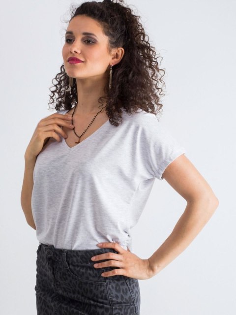 T-shirt RV-TS-4832.27P jasny szary XS T-shirt RV-TS-4832.27P jasny szary XS