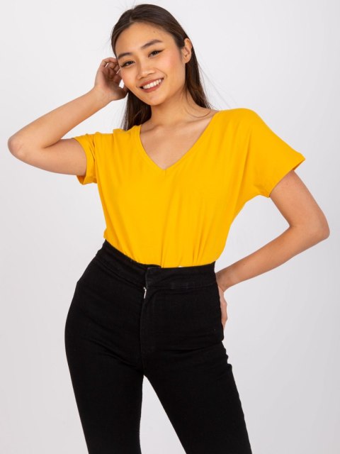 T-shirt RV-TS-4832.37P jasny pomarańczowy S T-shirt RV-TS-4832.37P jasny pomarańczowy S