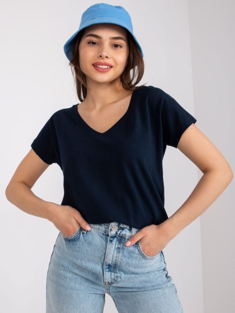T-shirt RV-TS-4832.42P granatowy S T-shirt RV-TS-4832.42P granatowy S