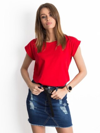 T-shirt RV-TS-4833.01P czerwony XS