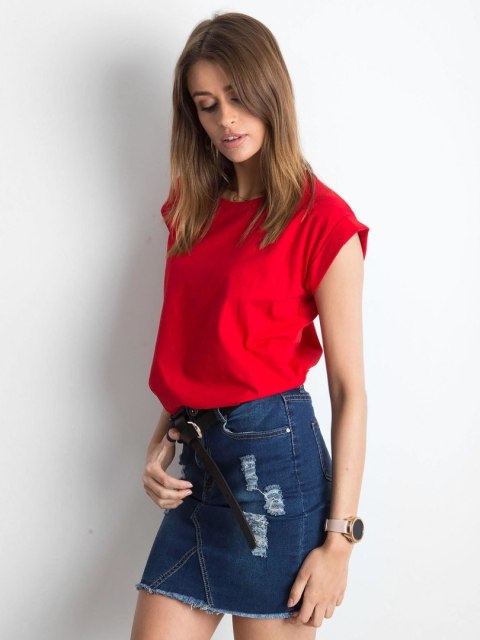 T-shirt RV-TS-4833.01P czerwony S T-shirt RV-TS-4833.01P czerwony S