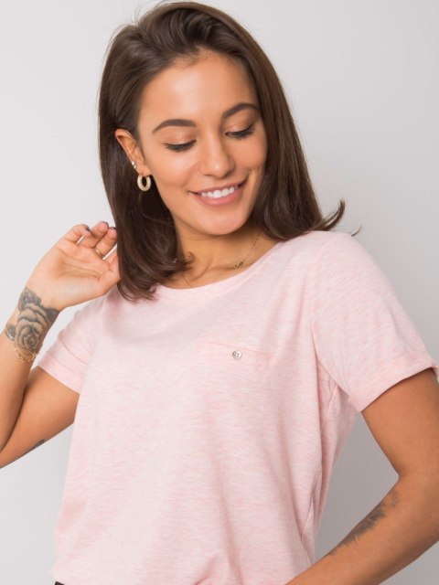 T-shirt RV-TS-4838.72P jasny różowy XL T-shirt RV-TS-4838.72P jasny różowy XL