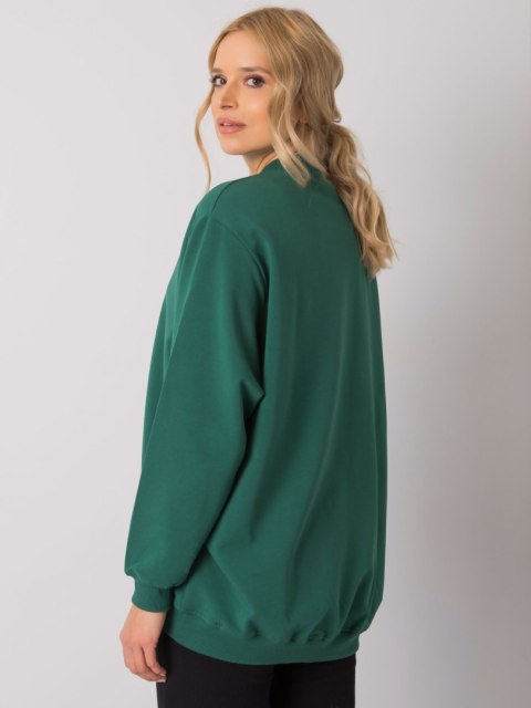 Bluza RV-BL-5185.90P ciemny zielony L/XL