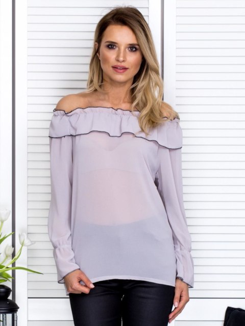 Bluzka MI-BZ-17322.17 szary S Bluzka MI-BZ-17322.17 szary S