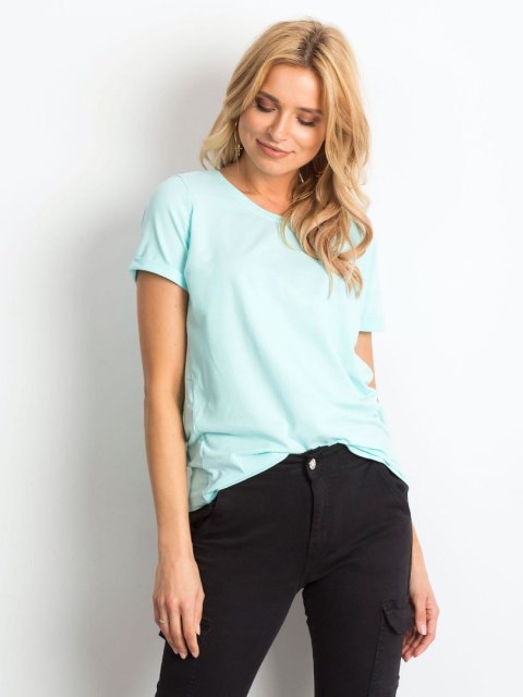 T-shirt RV-TS-4838.56P mietowy XL T-shirt RV-TS-4838.56P mietowy XL