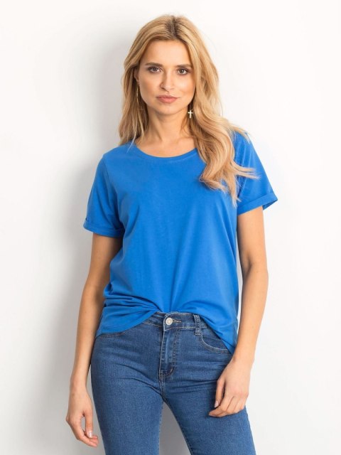 T-shirt RV-TS-4838.60P ciemny niebieski S T-shirt RV-TS-4838.60P ciemny niebieski S