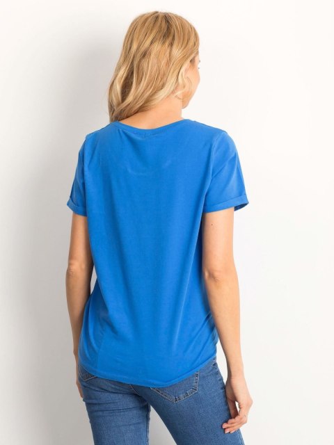T-shirt RV-TS-4838.60P ciemny niebieski S T-shirt RV-TS-4838.60P ciemny niebieski S