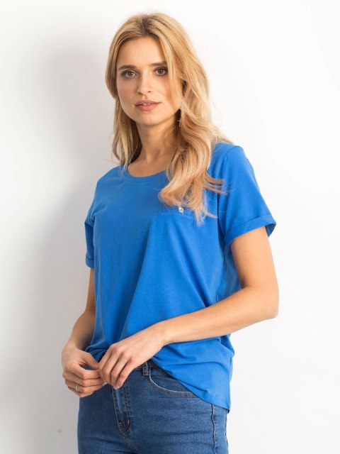 T-shirt RV-TS-4838.60P ciemny niebieski S T-shirt RV-TS-4838.60P ciemny niebieski S