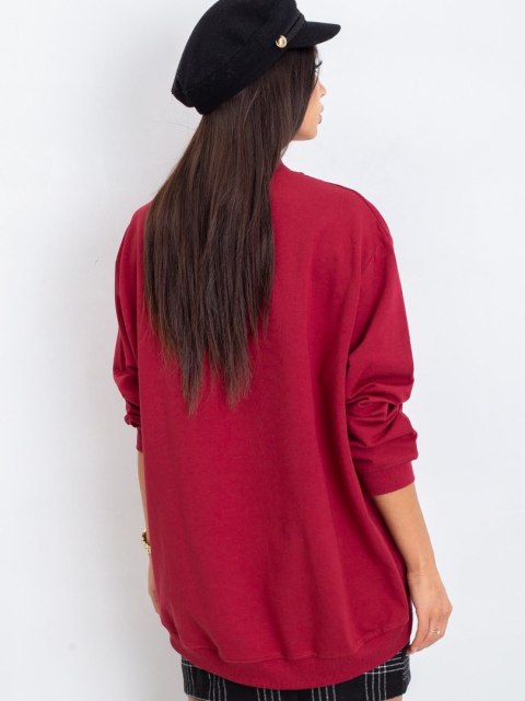 Bluza RV-BL-5185.87P bordowy S/M Bluza RV-BL-5185.87P bordowy S/M