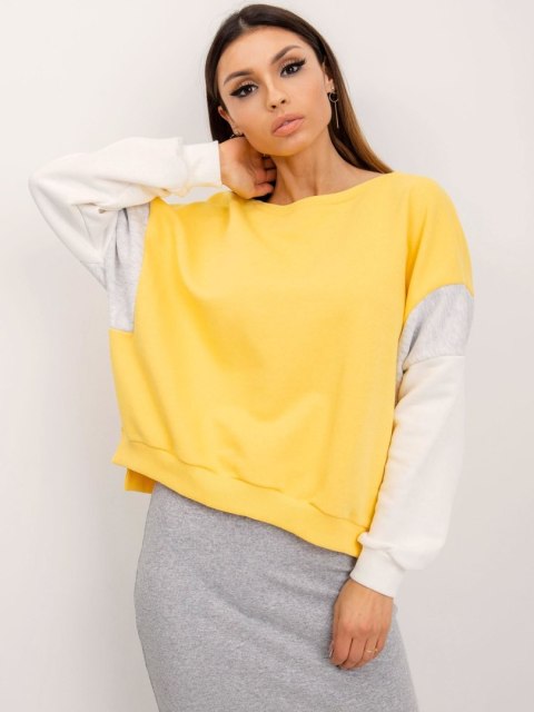 Bluza RV-BL-5217.14 żółty S Bluza RV-BL-5217.14 żółty S
