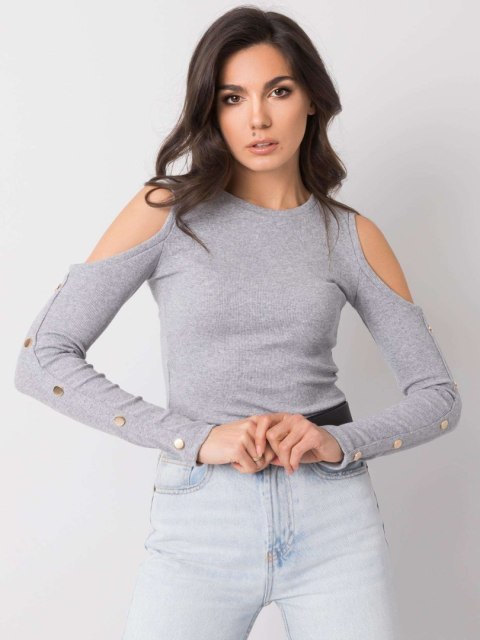 Bluzka RV-BZ-5099-1.07 szary L/XL Bluzka RV-BZ-5099-1.07 szary L/XL