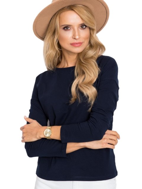 Bluzka RV-BZ-5121.28P granatowy XL Bluzka RV-BZ-5121.28P granatowy XL
