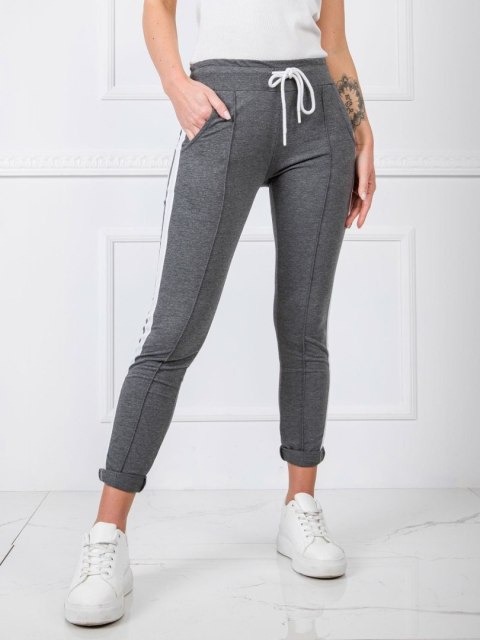 Spodnie dresowe RV-DR-5407.88 ciemny szary L Spodnie dresowe RV-DR-5407.88 ciemny szary L