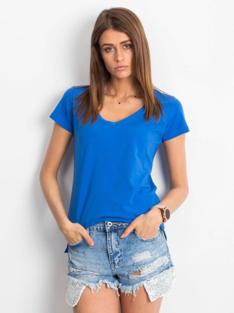 T-shirt RV-TS-4837.23P ciemny niebieski XS