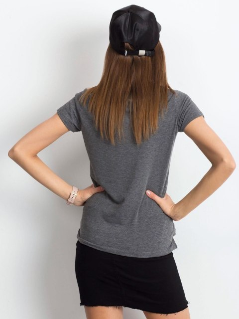 T-shirt RV-TS-4837.31P ciemny szary XS T-shirt RV-TS-4837.31P ciemny szary XS