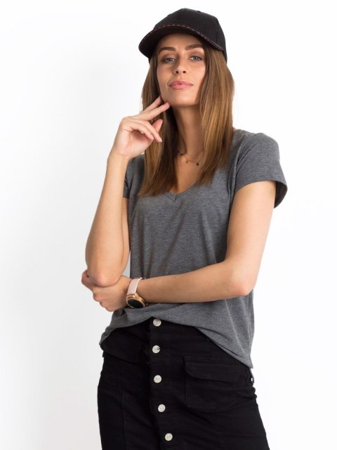 T-shirt RV-TS-4837.31P ciemny szary XS T-shirt RV-TS-4837.31P ciemny szary XS