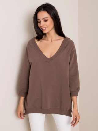 Bluza RV-BL-5676.09 brązowy S/M