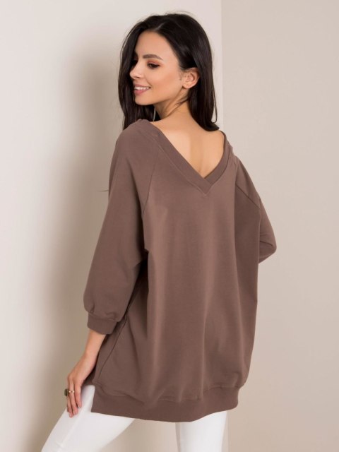 Bluza RV-BL-5676.09 brązowy S/M Bluza RV-BL-5676.09 brązowy S/M