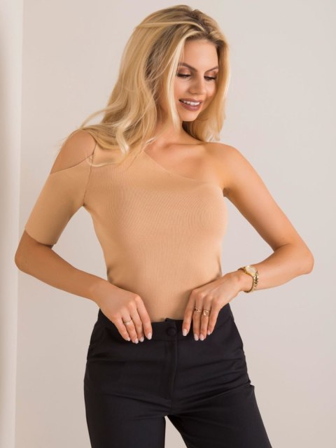 Bluzka 178-BZ-2181.78 camelowy one size S/M Bluzka 178-BZ-2181.78 camelowy one size S/M