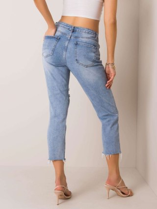 Spodnie jeans NM-DE-SP-L0817.05 niebieski S