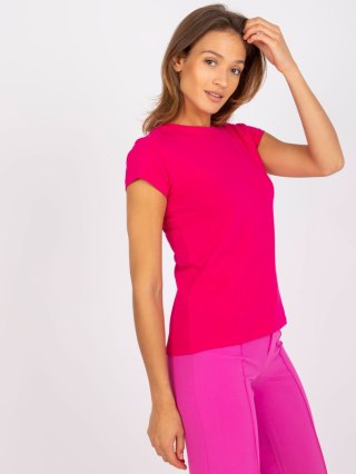 T-shirt RV-TS-4623.71 fuksjowy XL