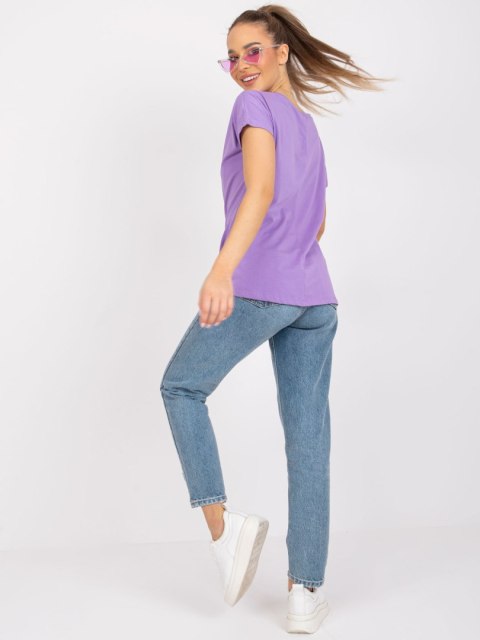 T-shirt RV-TS-4832.18P jasny fioletowy S T-shirt RV-TS-4832.18P jasny fioletowy S