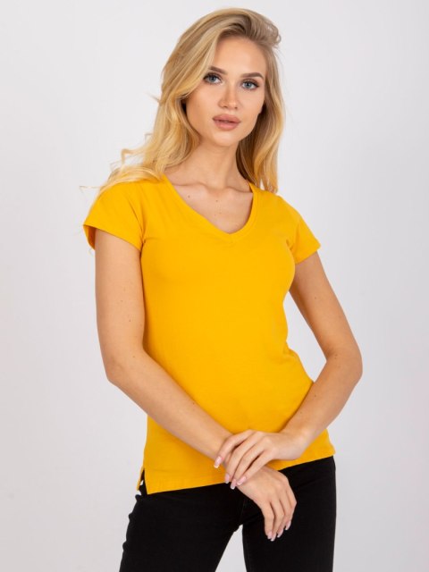 T-shirt RV-TS-4837.38P jasny pomarańczowy S T-shirt RV-TS-4837.38P jasny pomarańczowy S