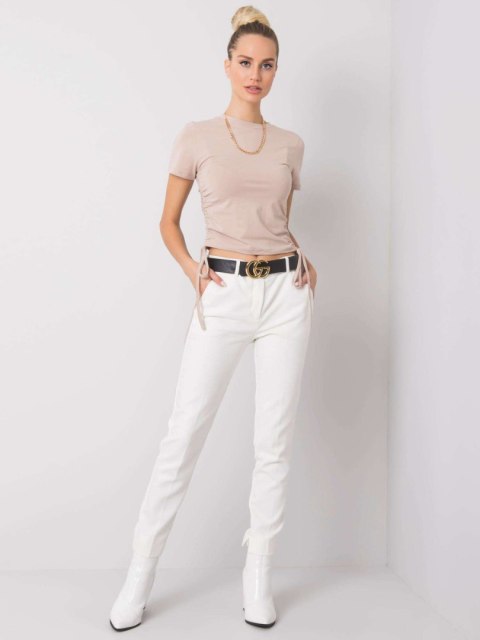 T-shirt RV-TS-5949.05 beżowy M