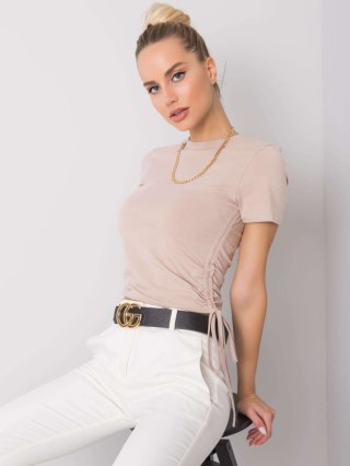 T-shirt RV-TS-5949.05 beżowy M