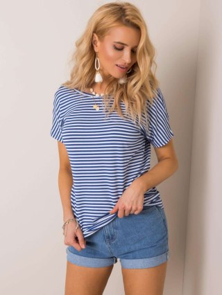 T-shirt TP-TS-5480.97P biało-niebieski S