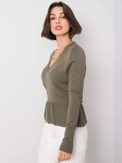 Bluzka 259-BZ-22513.73 khaki M Bluzka 259-BZ-22513.73 khaki M