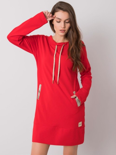 Sukienka RV-SK-6067.15X czerwony S/M Sukienka RV-SK-6067.15X czerwony S/M