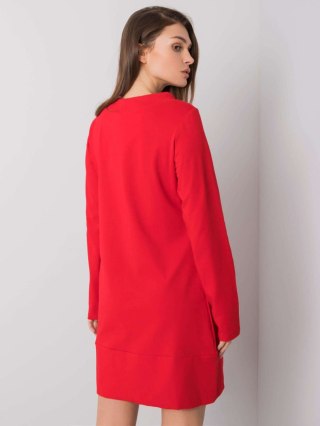 Sukienka RV-SK-6067.15X czerwony S/M