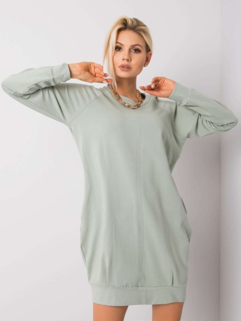 Sukienka RV-TU-5184.93P pistacjowy S/M Sukienka RV-TU-5184.93P pistacjowy S/M