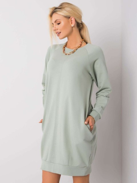 Sukienka RV-TU-5184.93P pistacjowy S/M Sukienka RV-TU-5184.93P pistacjowy S/M