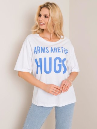T-shirt 157-TS-3758.64 biały S